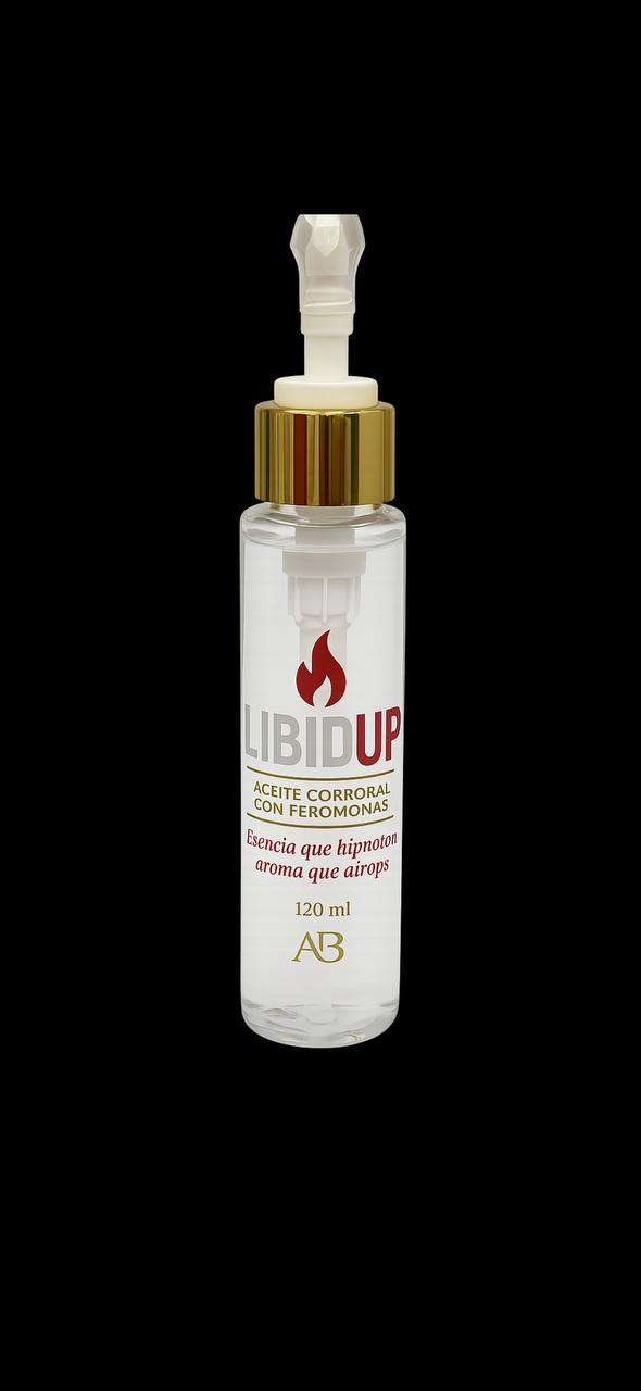 ACEITE CORPORAL CON FEROMONAS LIBIDUP 120ML (HOMBRE)